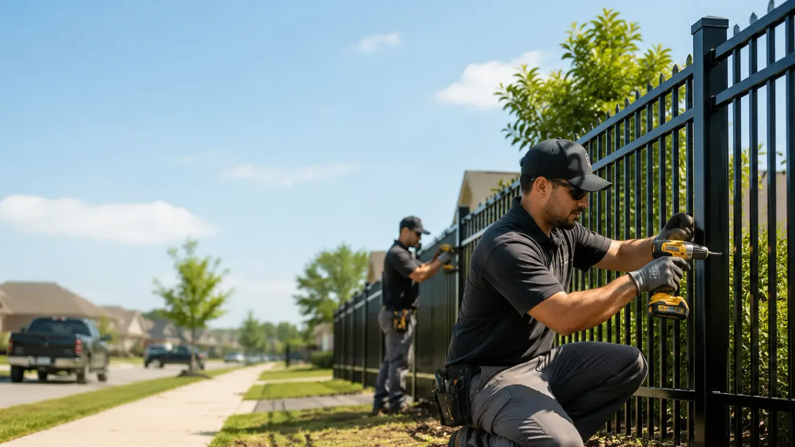 Metal Fence Installation in Kennard, TX